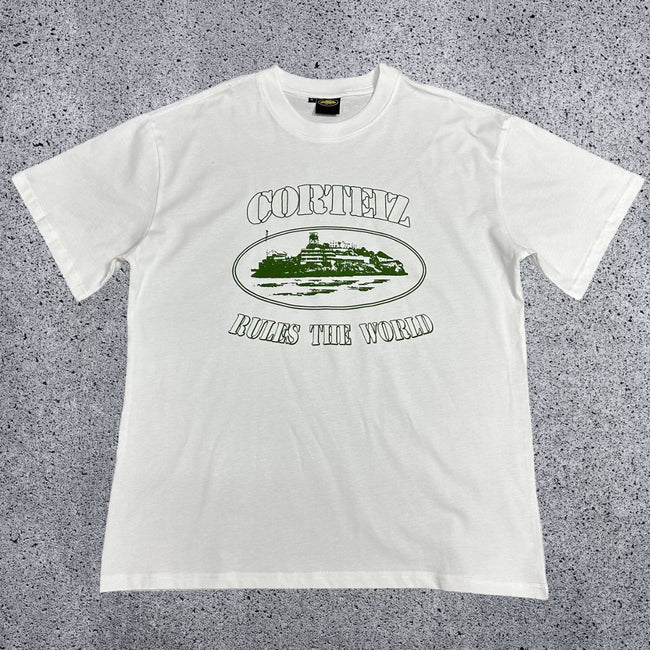 Corteiz "Rules The World" Alcatraz Graphic Tee Hover Image