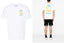 Casablanca Gradient Arch Window Graphic White Short Sleeve T-Shirt