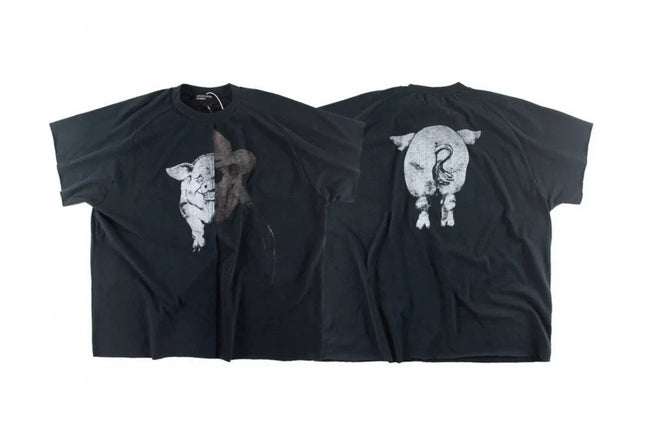 Enfants Riches Déprimés Black Dual Goat Graphic Tee Hover Image