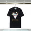 Casablanca Tennis Club Palm Resort Triangle Black Short Sleeve T-Shirt
