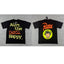 Patta Ain't The Devil Happy Black Short Sleeve T-Shirt Unisex