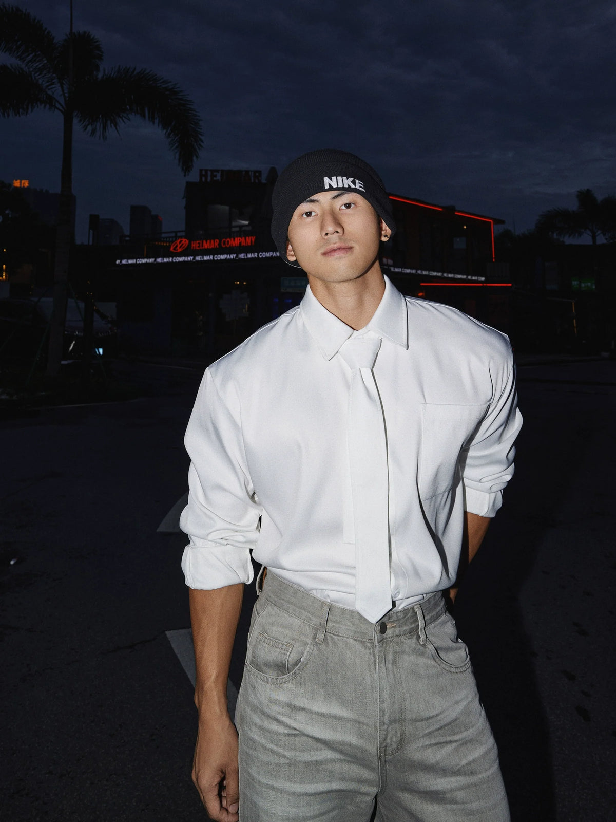 Solid Color Basic Long Sleeve Shirt