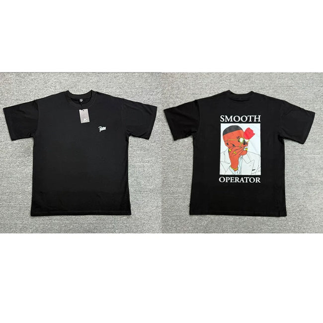 Patta Operation Poster Graphic Black Short Sleeve T-Shirt Unisex Hover Image