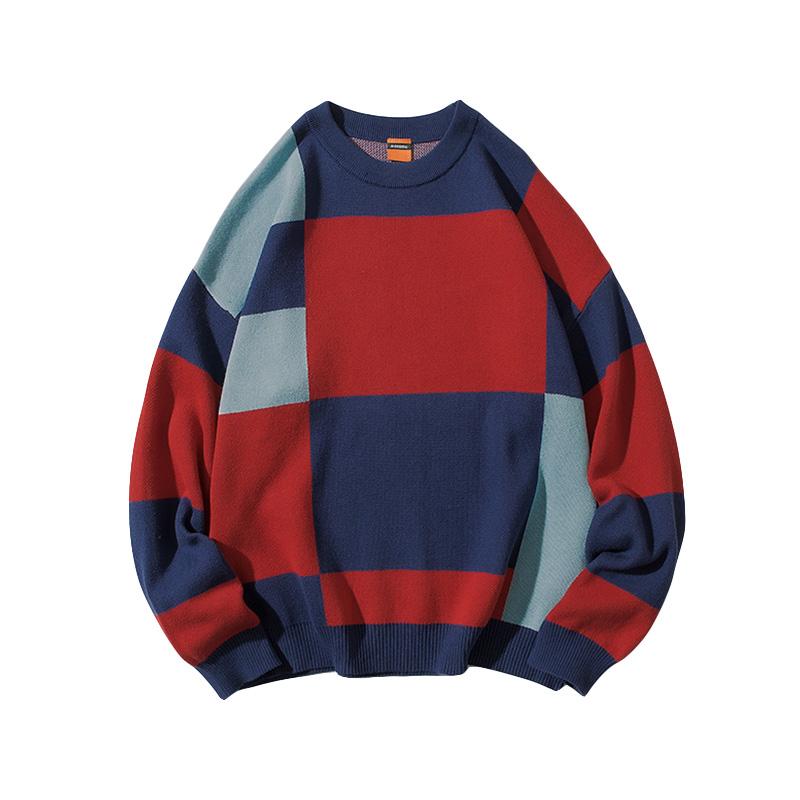 Plaid Bottoming Sweater