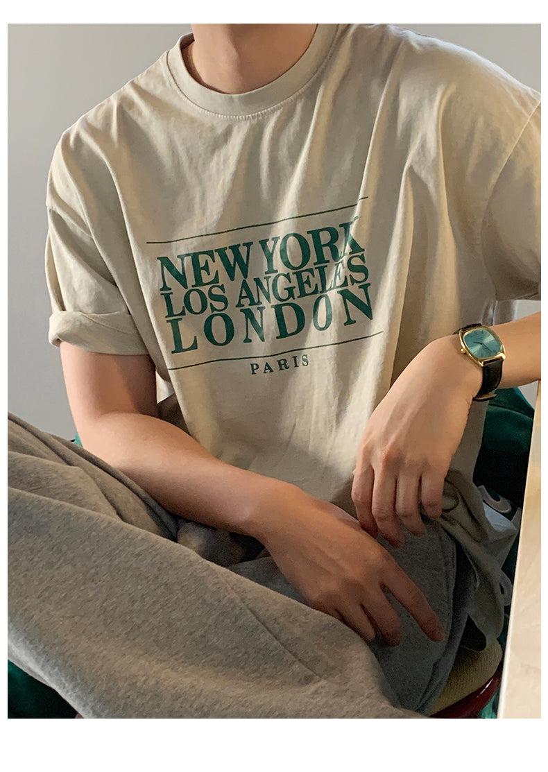 Printed Short-sleeved T-shirt