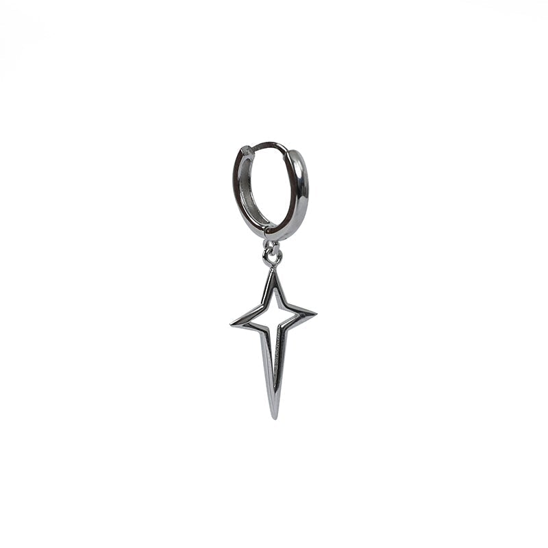 Punk Star Drop Earrings