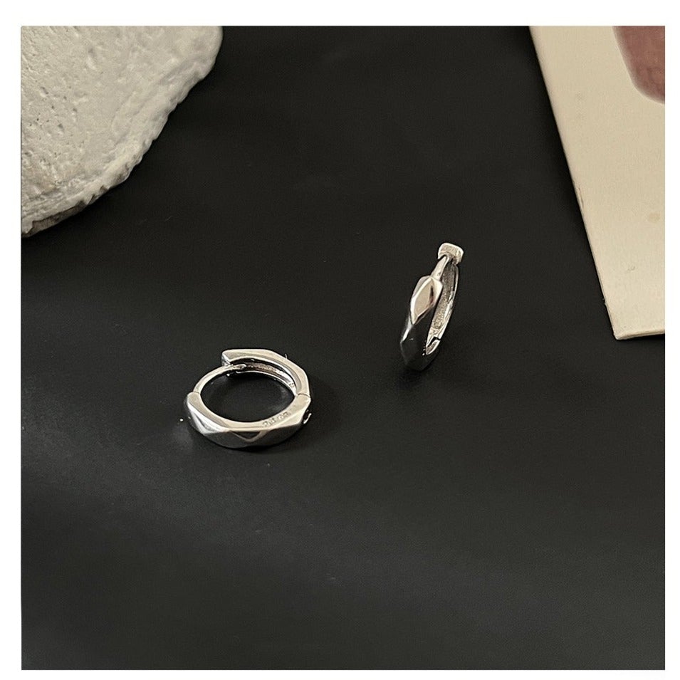 Silver Hoop Earrings