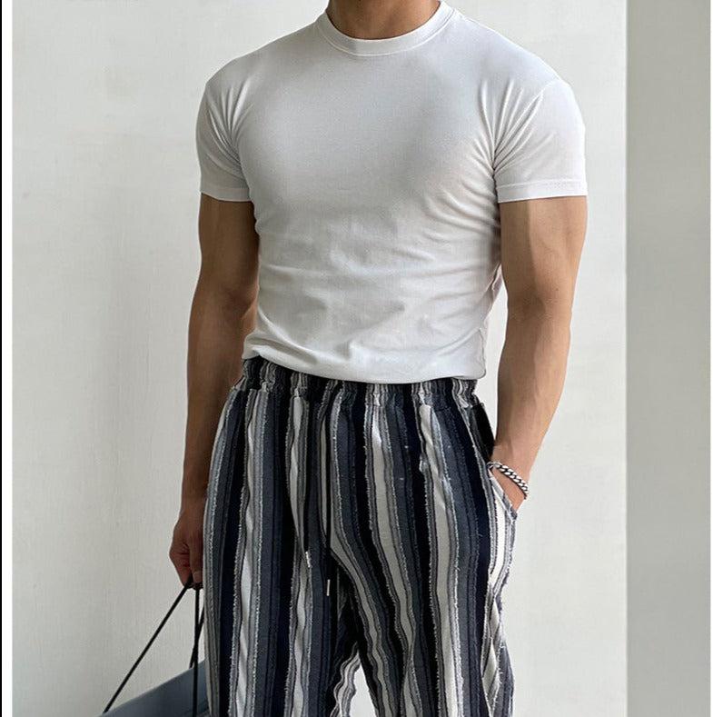 Slim Round Neck Tee