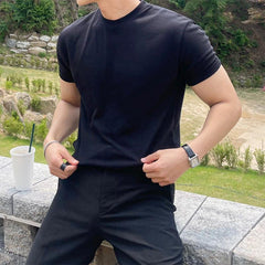 Slim-fit Round Neck T-shirt