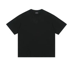 Solid Color Basic Short Sleeve T-shirt