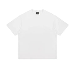 Solid Color Basic Short Sleeve T-shirt