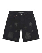 Sp5der Beluga Denim Short Black