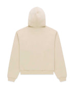 Sp5der OG Logo Mixed Stone Hoodie Cream
