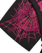 Sp5der OG Web Double Layer Shorts Black/Pink