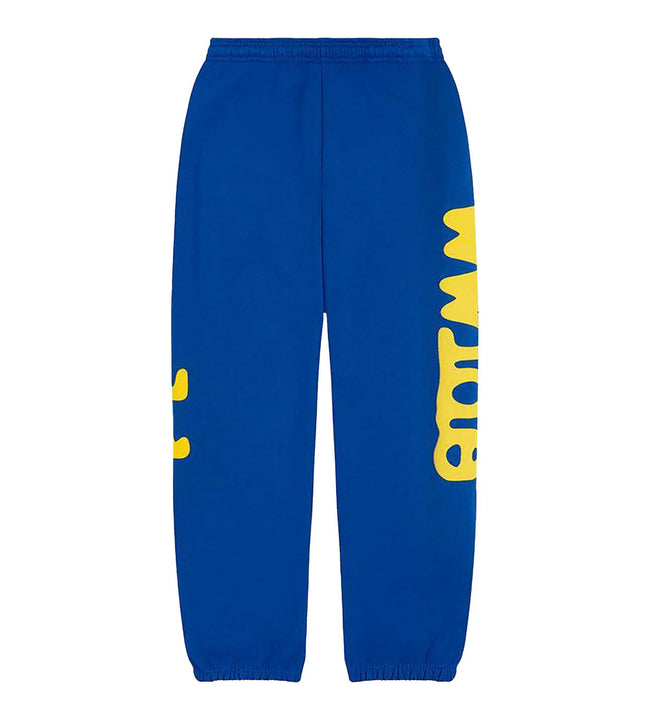 Sp5der TC5 Beluga Sweatpants Blue/Gold Hover Image