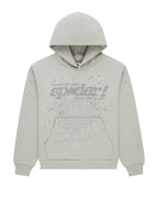 Sp5der Tonal P*nk V2 Hoodie Sport Grey