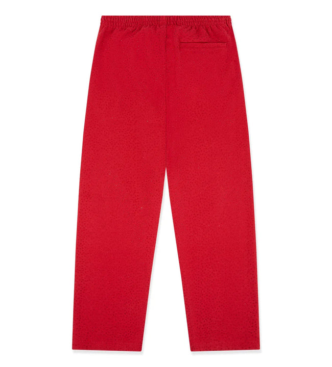 Sp5der VVS Webstone Sweatpants Red Main Image