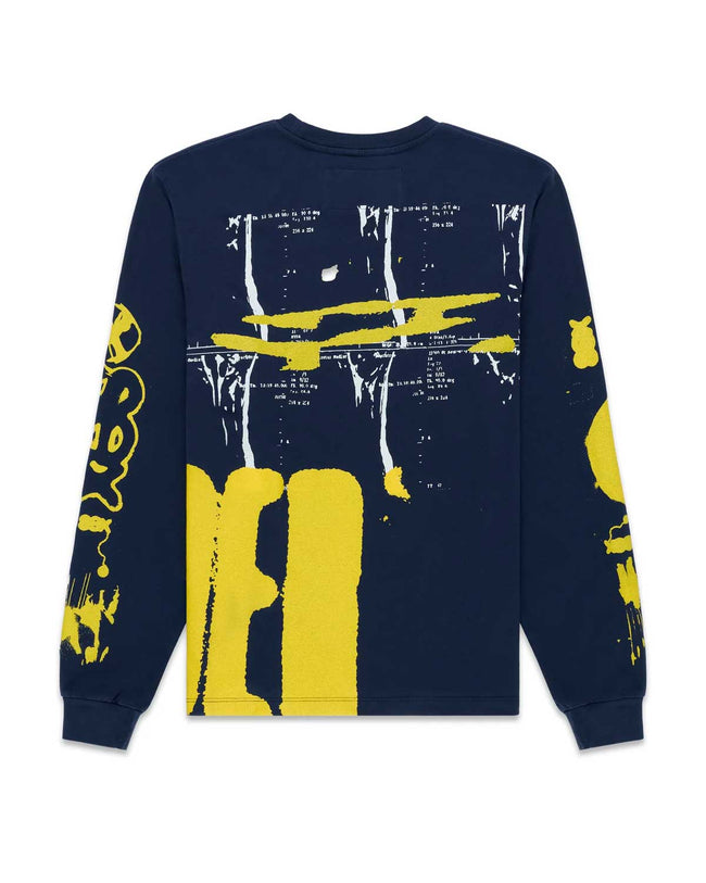 Sp5der X-ray L/S Tee Navy Main Image