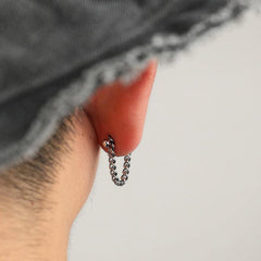Sterling Chain Earrings