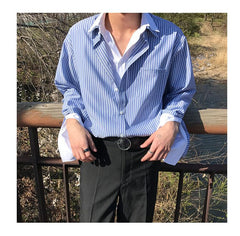 Two-piece Striped Shirt