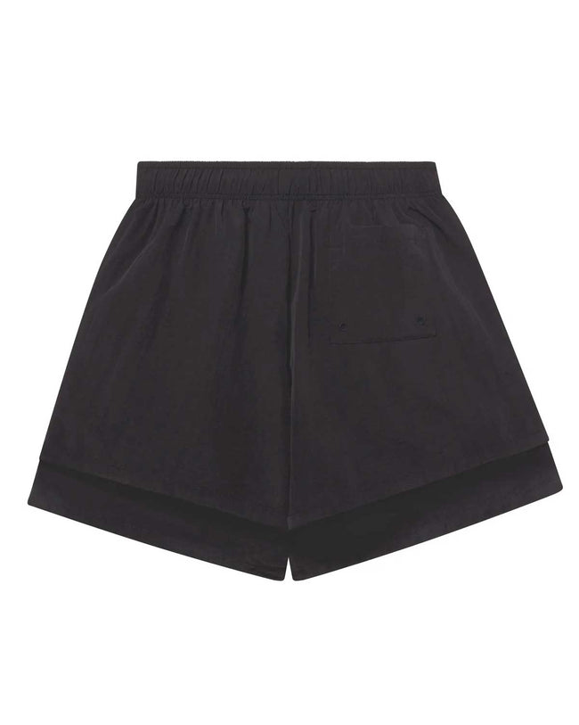 Sp5der OG Web Double Layer Shorts Black/Pink Main Image