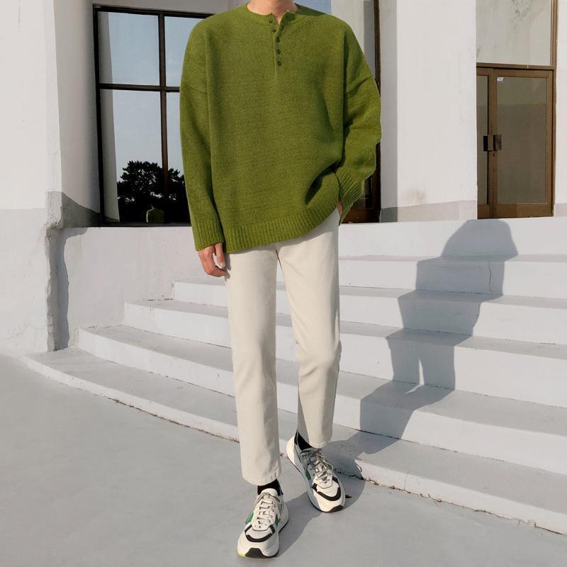 V-Neck Knit Sweater