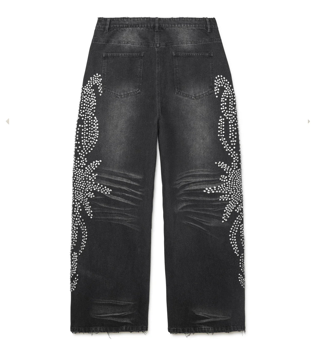 Vale Forever Mono Tsunami Denim Pants Black