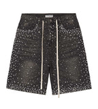 Vale Forever Rainstorm Jorts Black