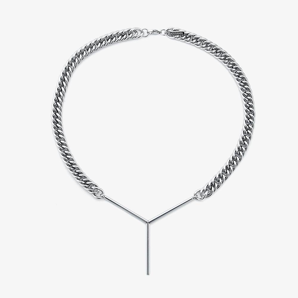 Y-Shaped Chain Necklace