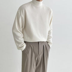Cotton Turtleneck T-shirt