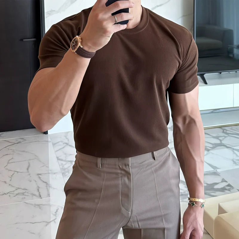Slim Fit Round Neck T-shirt