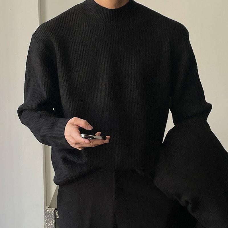 Stand Collar Bottoming Sweater