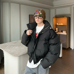 Stand-up Collar Short Padded Jacket