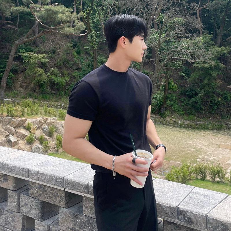 Slim-fit Round Neck T-shirt