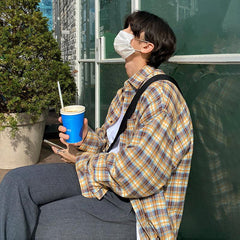 Oversized Plaid Shirt