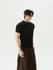 Round Neck Short Sleeve T-shirt