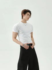 Slim Fit Round Neck T-Shirt