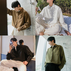 Casual Long-sleeved Shirt