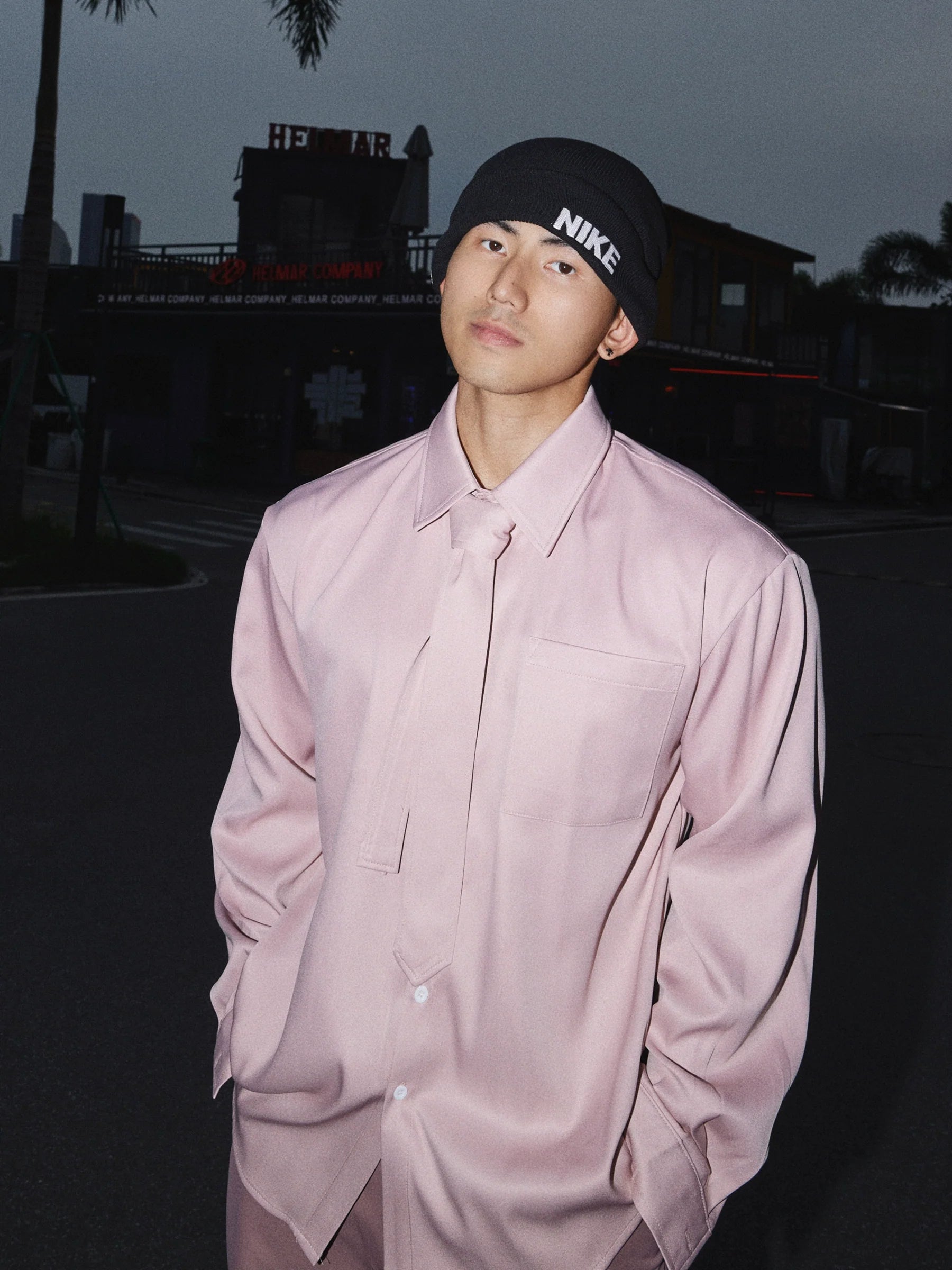 Solid Color Basic Long Sleeve Shirt