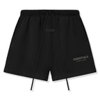 Fear Of God Essentials Classic Fleece Black Shorts (FW25)