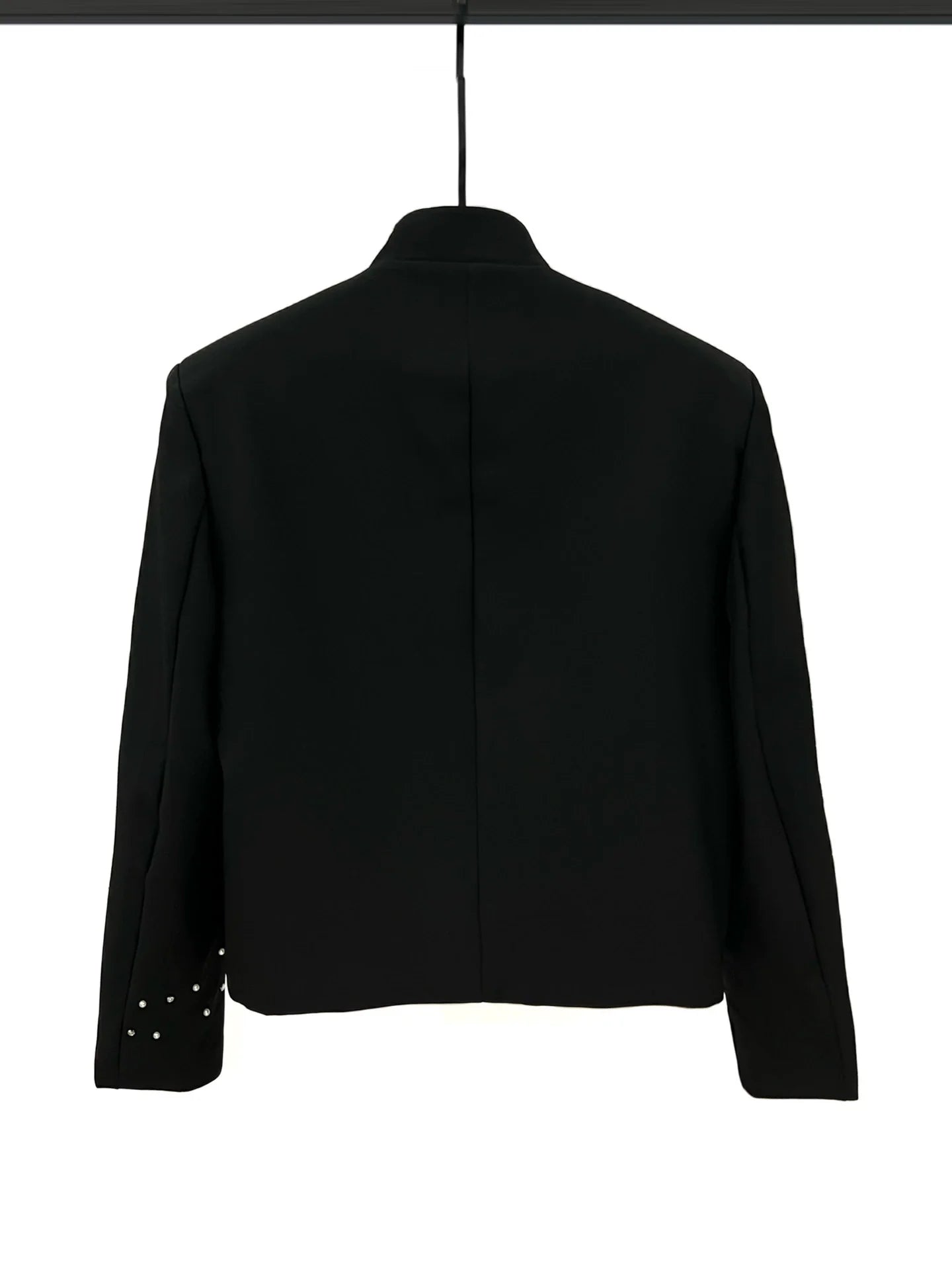 Beaded Diamond Embellished Loose Suit Jacket