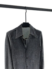 Silk Starry Sky Loose Fit Shirt