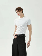 Slim Fit Round Neck T-Shirt