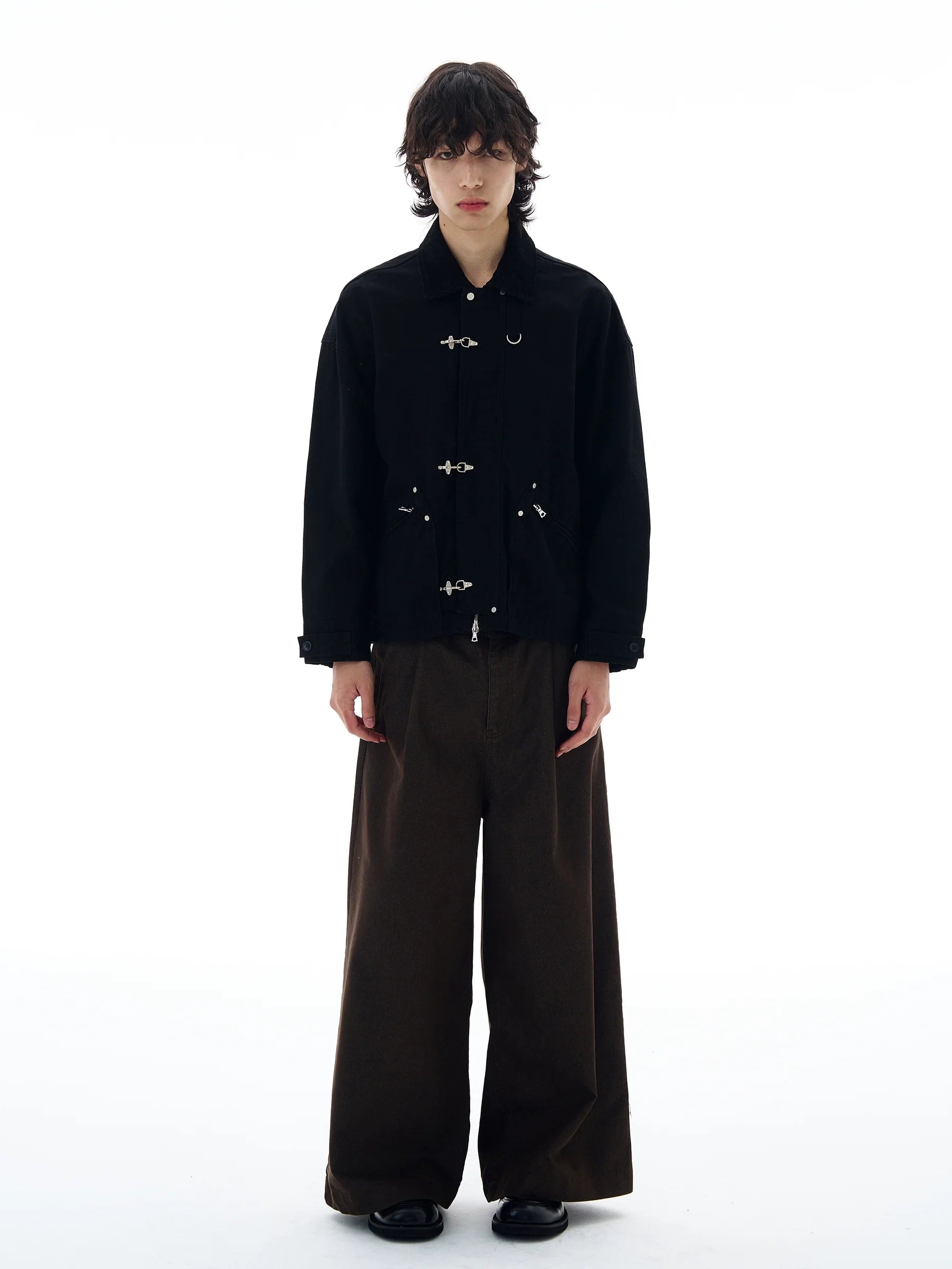 Aircraft Button Cargo Coat