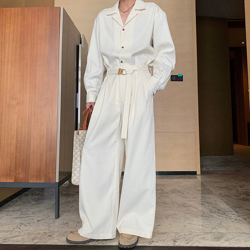 Textured Korean Suit