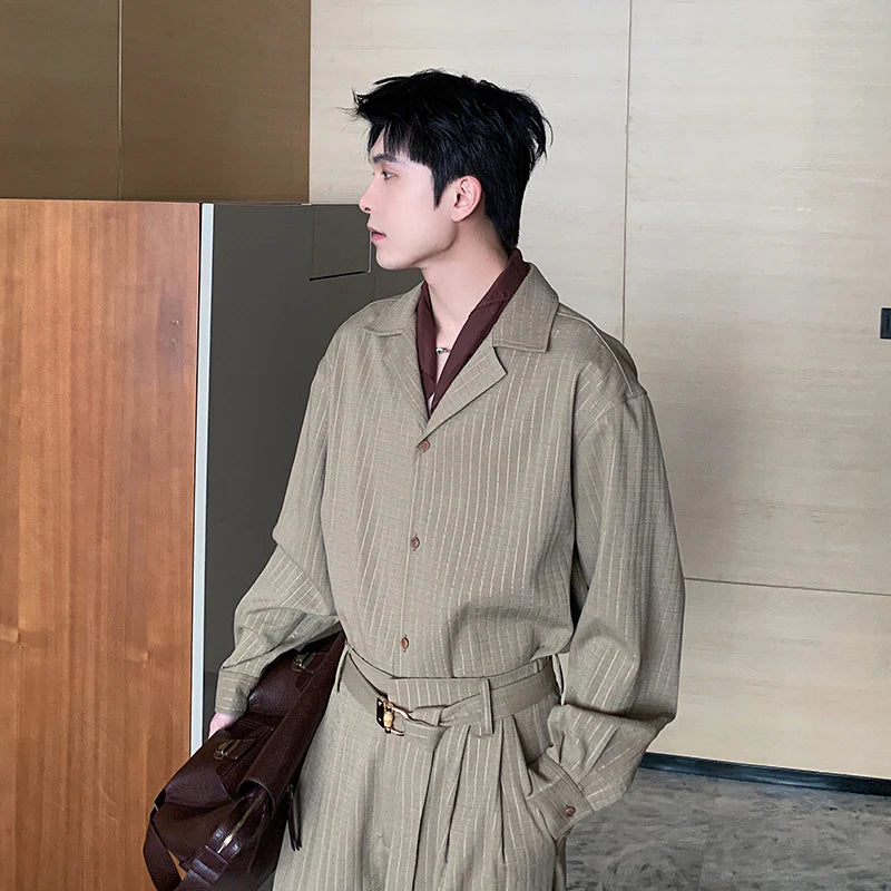 Textured Korean Suit