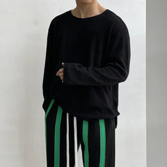 Lightweight Knitted Long Sleeve Pullover