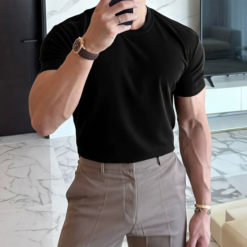 Slim Fit Round Neck T-shirt