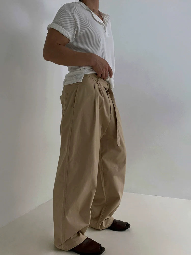 Henry Collar Ribbed Short Sleeve Pullover