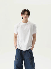 Round Neck Slim Fit Short Sleeve T-shirt